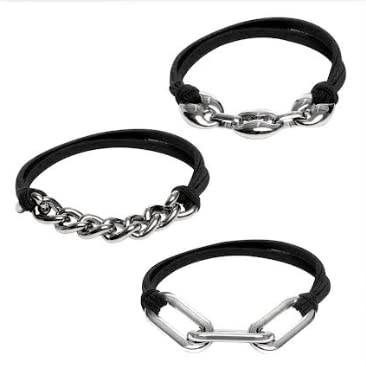 Bracelet Hair Ties With Black Elastic, Looks Cute On Your Wrist And Great In Your Hair from Maya J