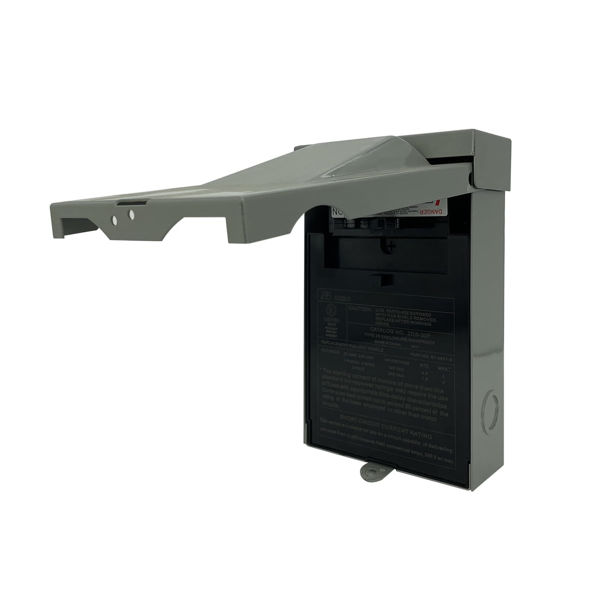 Z ZDS-30F Pull-Out Disconnect Switch 30A 240V Fused