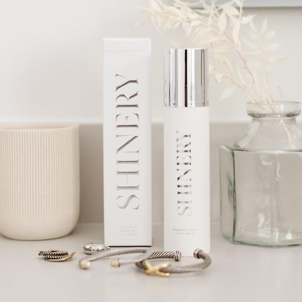Radiance Wash - Luxury Jewelry Cleaner Solution for All Jewelry Types: Silver, Gold, and Diamond