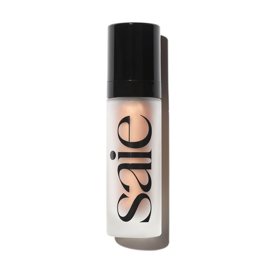 Saie Glowy Super Gel Lightweight Illuminator - Luminizer and Makeup Primer for Glowing Skin