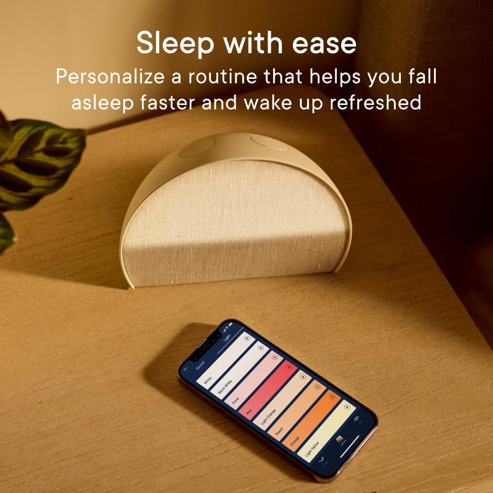 Hatch Restore 2 /Sunrise Alarm Clock/Sound Machine/Smart Light/White Noise/Dimmable Clock/Putty