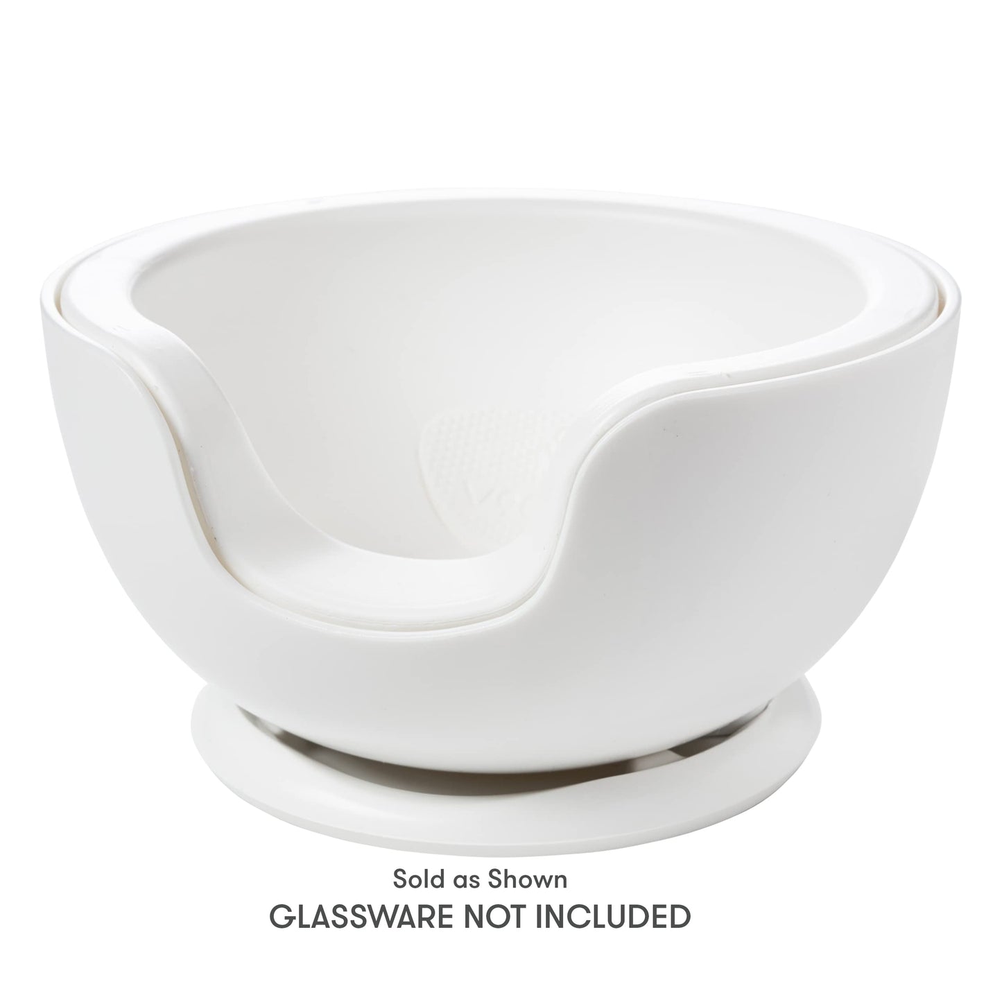 VoChill Stemless Wine Glass Chiller/Keep the Chill In Your Glass/Separable/Refreezable Chill Cradle