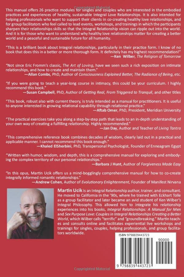 Integral Relationship Practice: A Manual For Singles, Couples, Helping Professionals