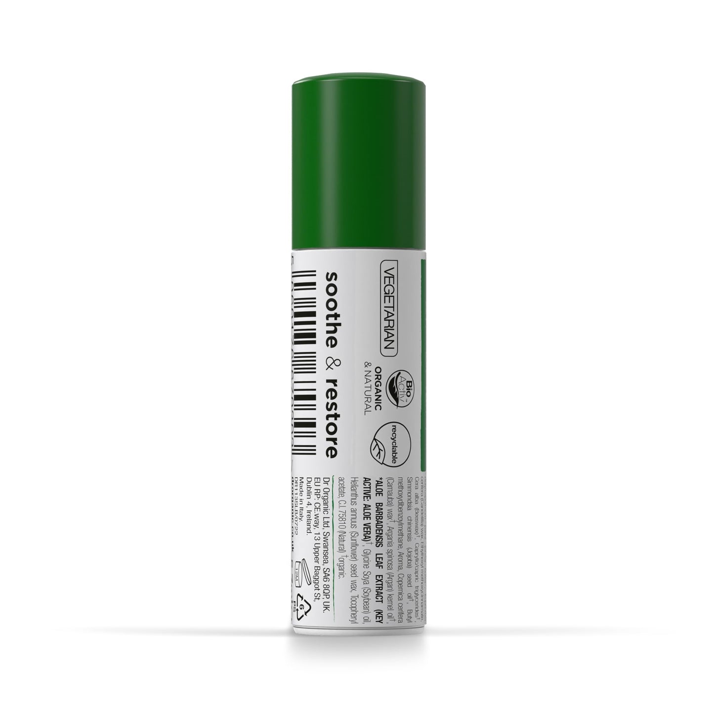 Organic Doctor Organic Aloe Vera Lip Balm, 5.7 ml