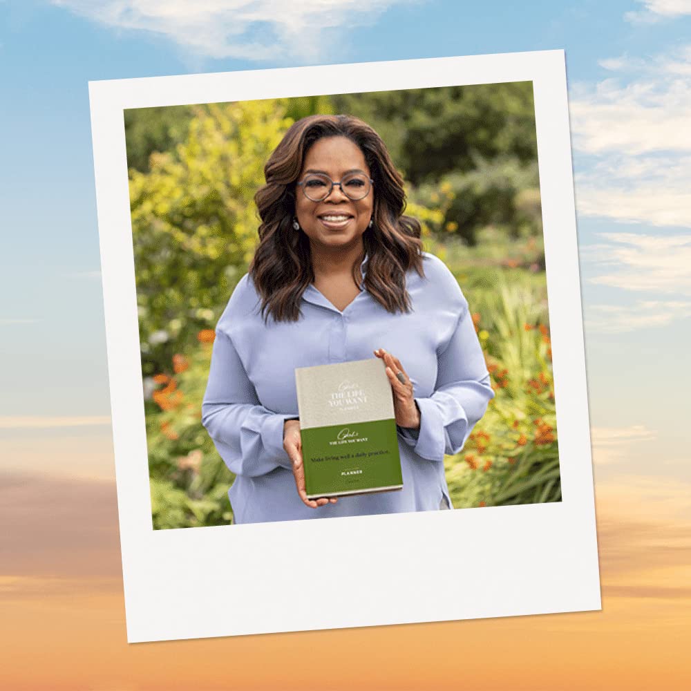 Oprah's The Life You Want™ Planner: Part weekly planner, part intention journal