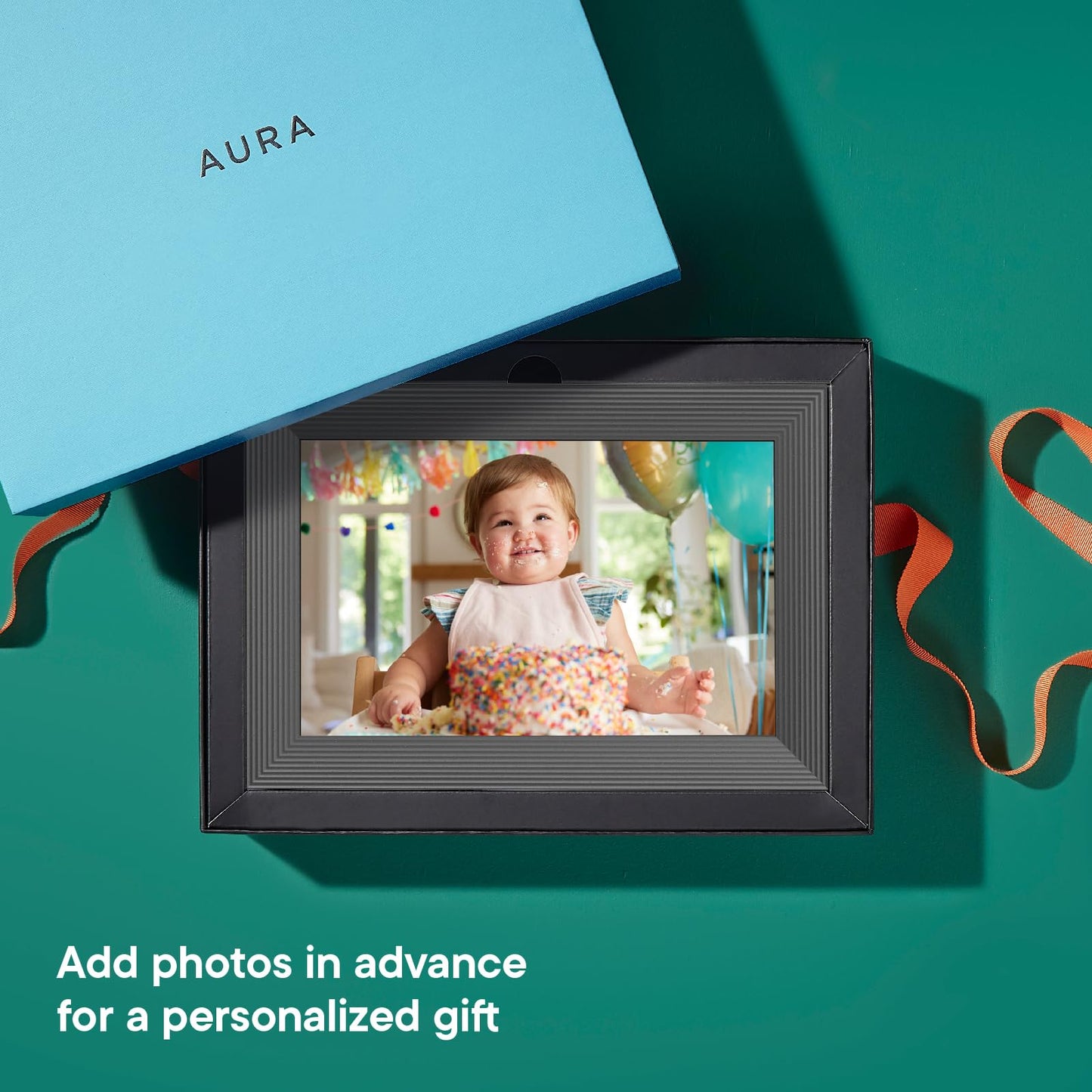 Aura Carver 10.1" WiFi Digital Picture Frame | Quick, Easy Setup in Aura App/Free Unlimited Storage