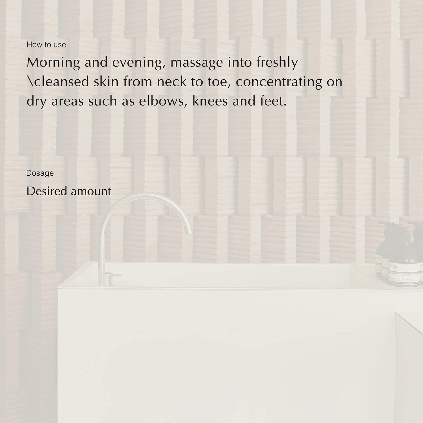 Aesop Geranium Leaf Body Balm -Skin Softening Rich Blend of Nut Oils/Geranium Leaf/Citrus Extracts