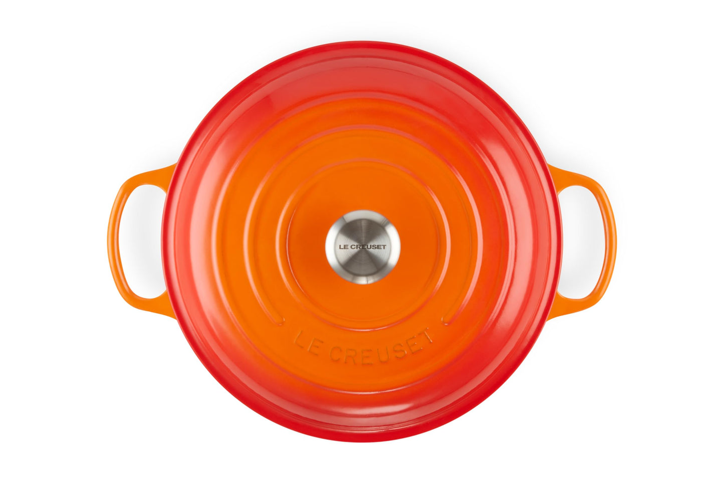 Le Creuset Enameled Cast Iron Signature Braiser, 3.5 qt., Flame