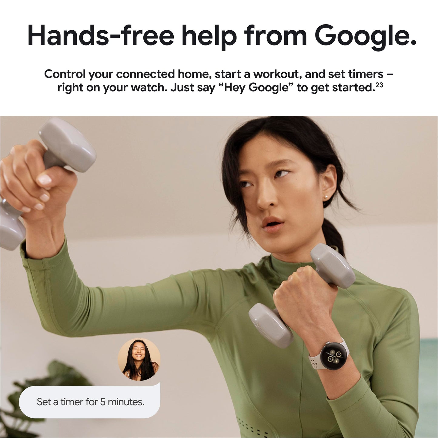 Google Pixel Watch 2 with the Best of Fitbit & Google - Heart Rate Tracking, Stress Management/Wi-Fi