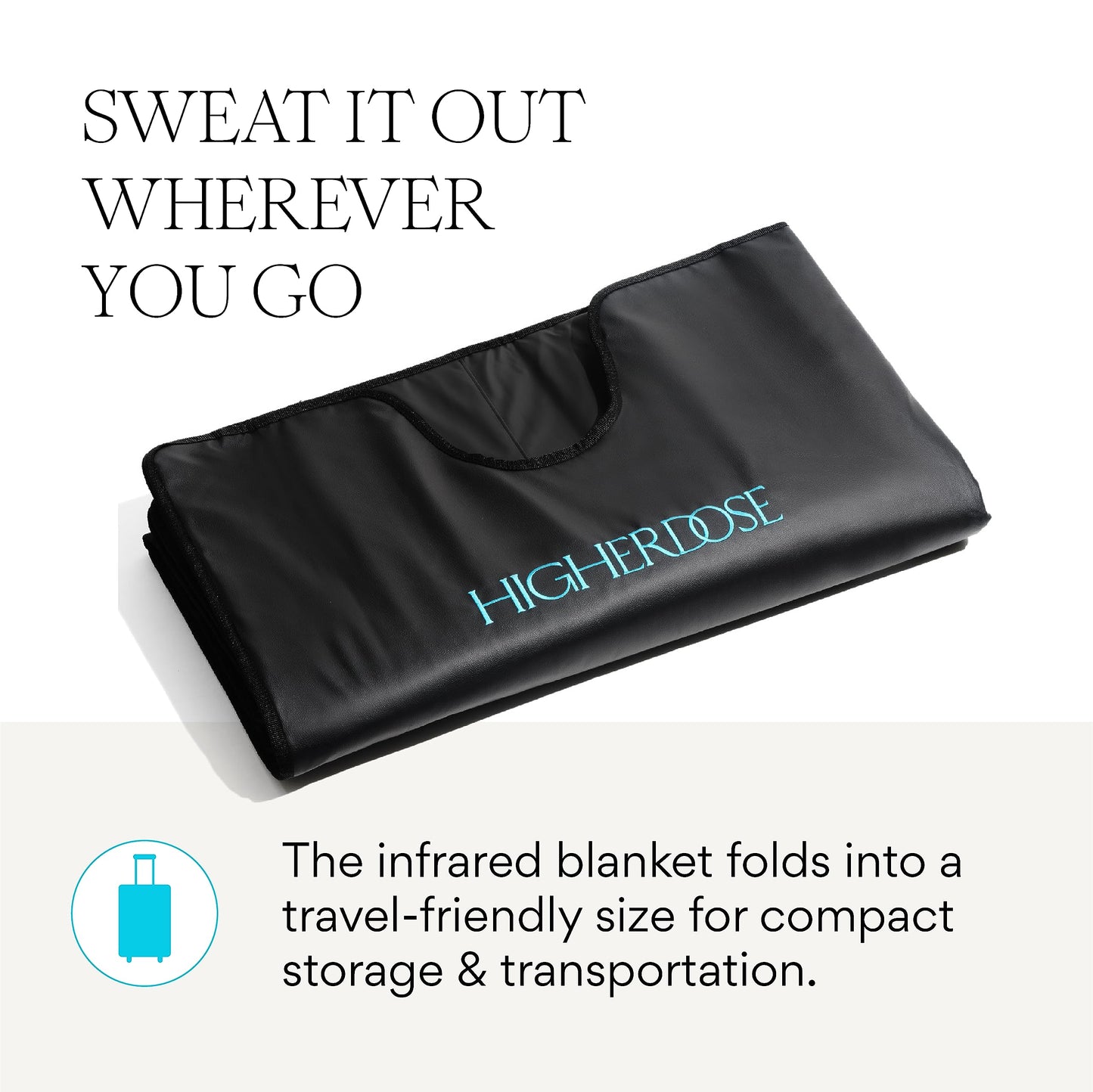 HigherDOSE Infrared Sauna, Portable Blanket Personal Sauna to Relax & Detox Your Body and Mind