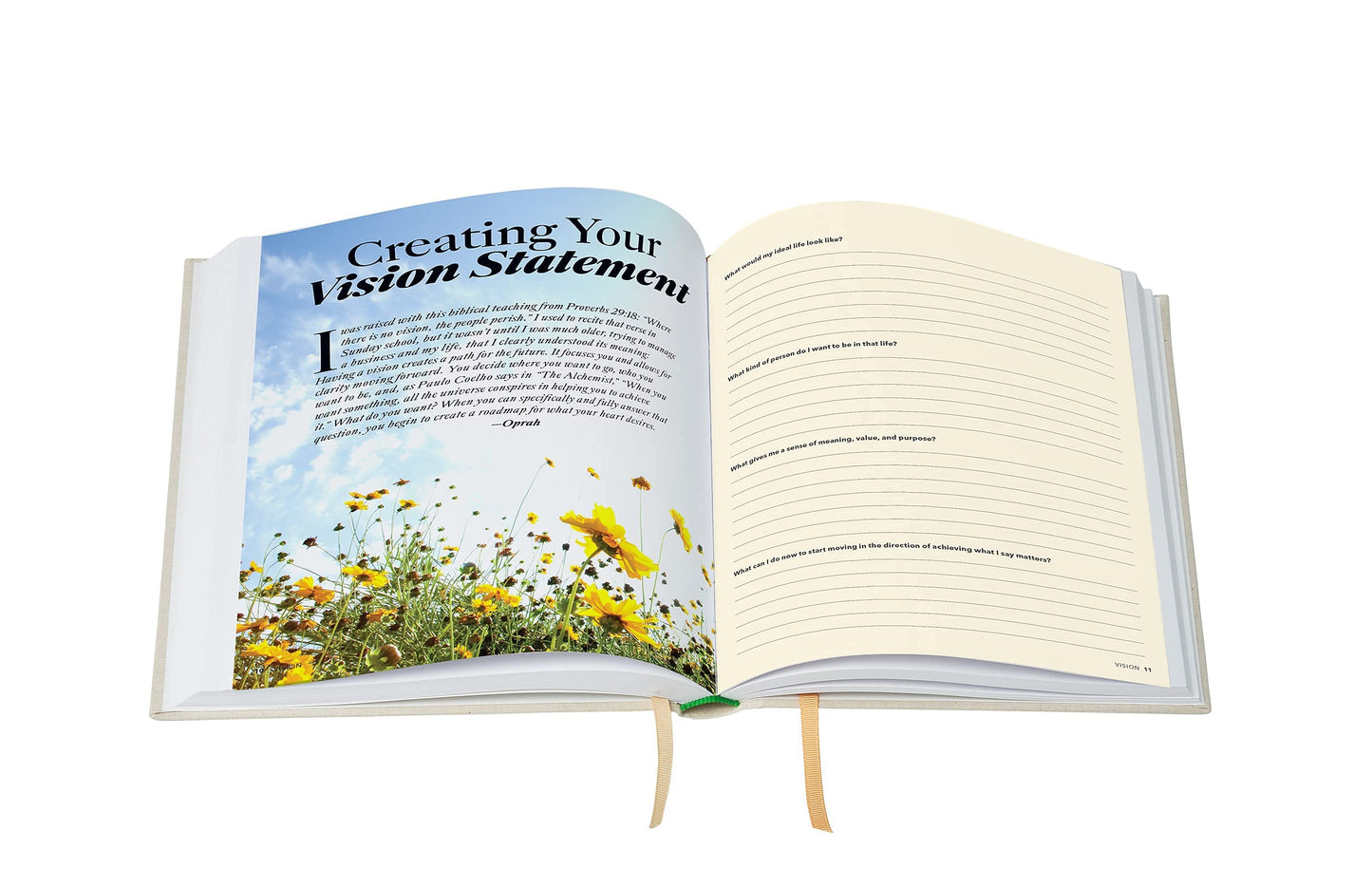 Oprah's The Life You Want™ Planner: Part weekly planner, part intention journal
