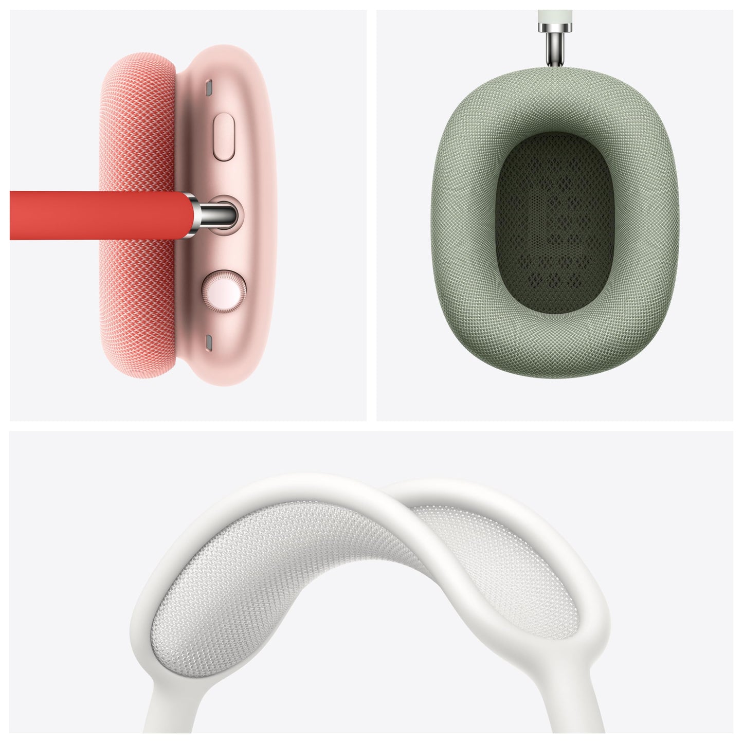 Apple AirPods Max Wireless, Active Noise Canceling, Bluetooth Headphones for iPhone – Pink