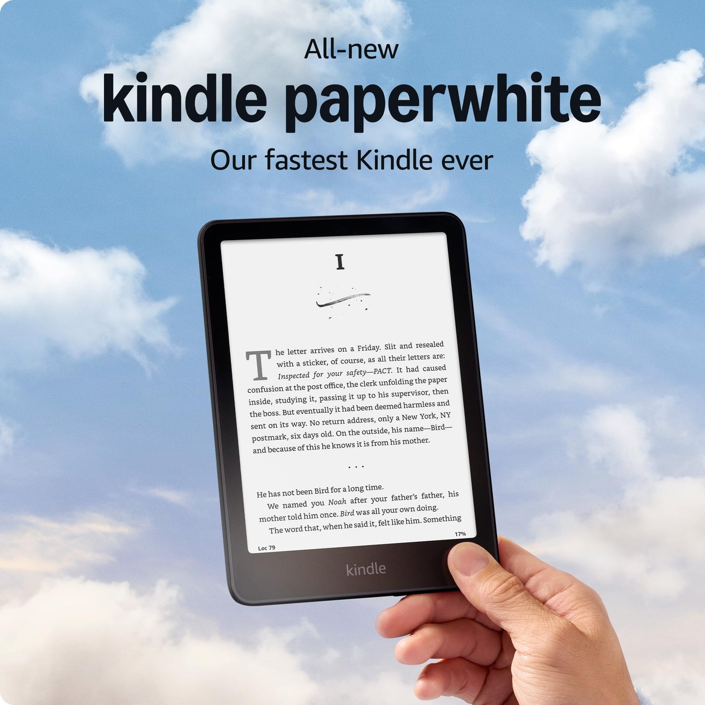 All-new Amazon Kindle Paperwhite (16 GB) – Our fastest Kindle ever, with new 7" glare-free display and weeks of battery life