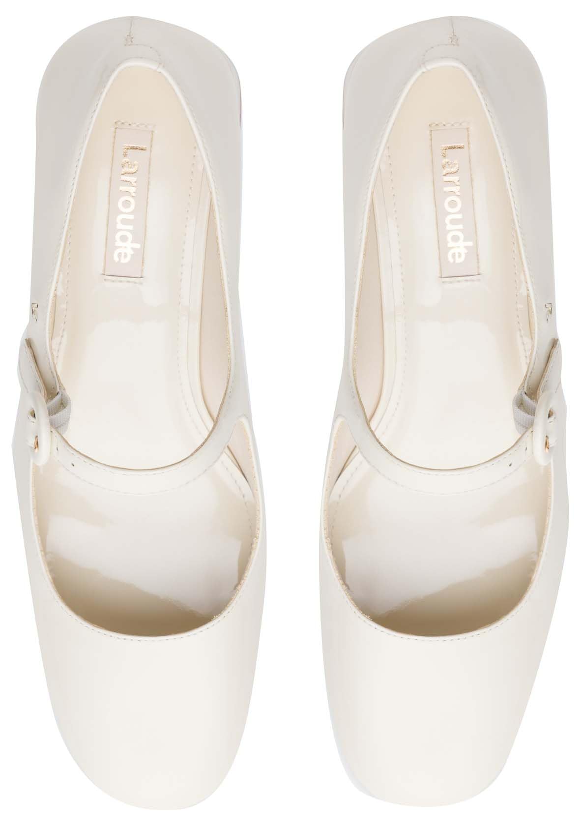Larroudé, Blair Block Pump, 5, Ivory Patent