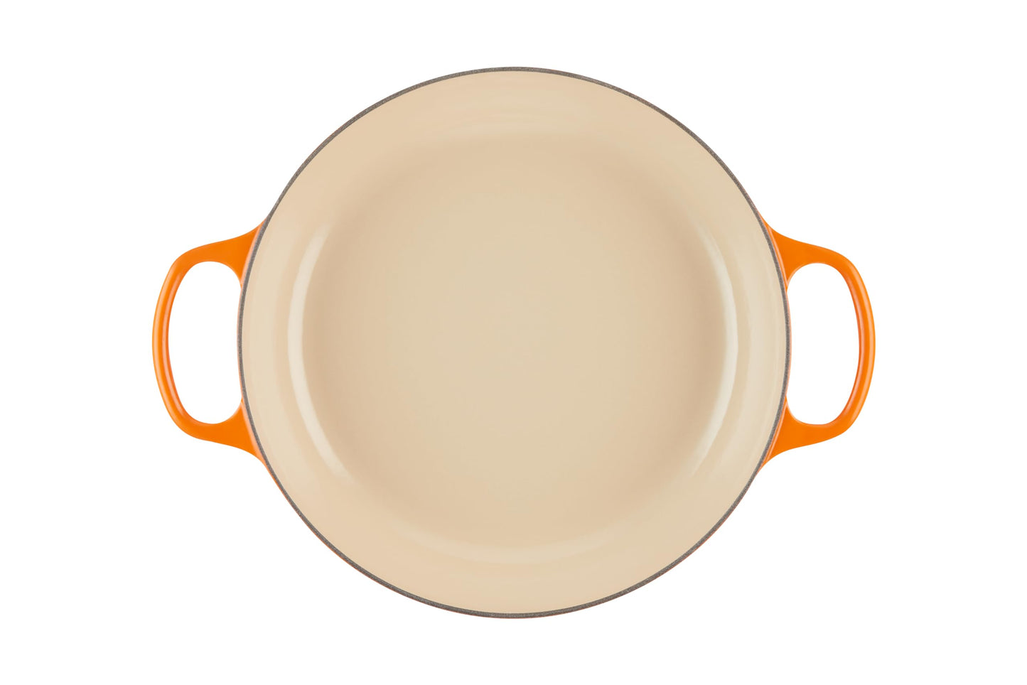 Le Creuset Enameled Cast Iron Signature Braiser, 3.5 qt., Flame