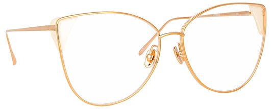 Linda Farrow, Ida Optical, Rose Gold/ Cream