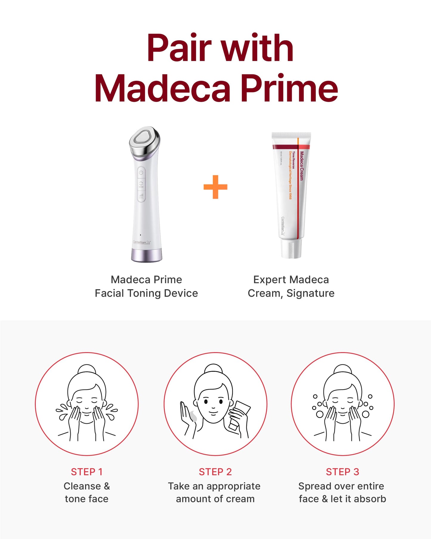 CENTELLIAN 24 Madeca Cream Time Reverse (1.69fl oz) - Advanced Fast-Absorbing & Nourishing, Hydrates, Firms & Reduces Wrinkles, Low Irritation, Korean Skin Care Centella Asiatica, Collagen