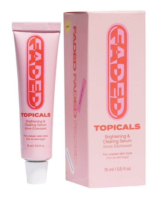 Topicals Faded Brightening and Clearing Serum/Reduces Discoloration/Post-Blemish Mark/Scar and Spots