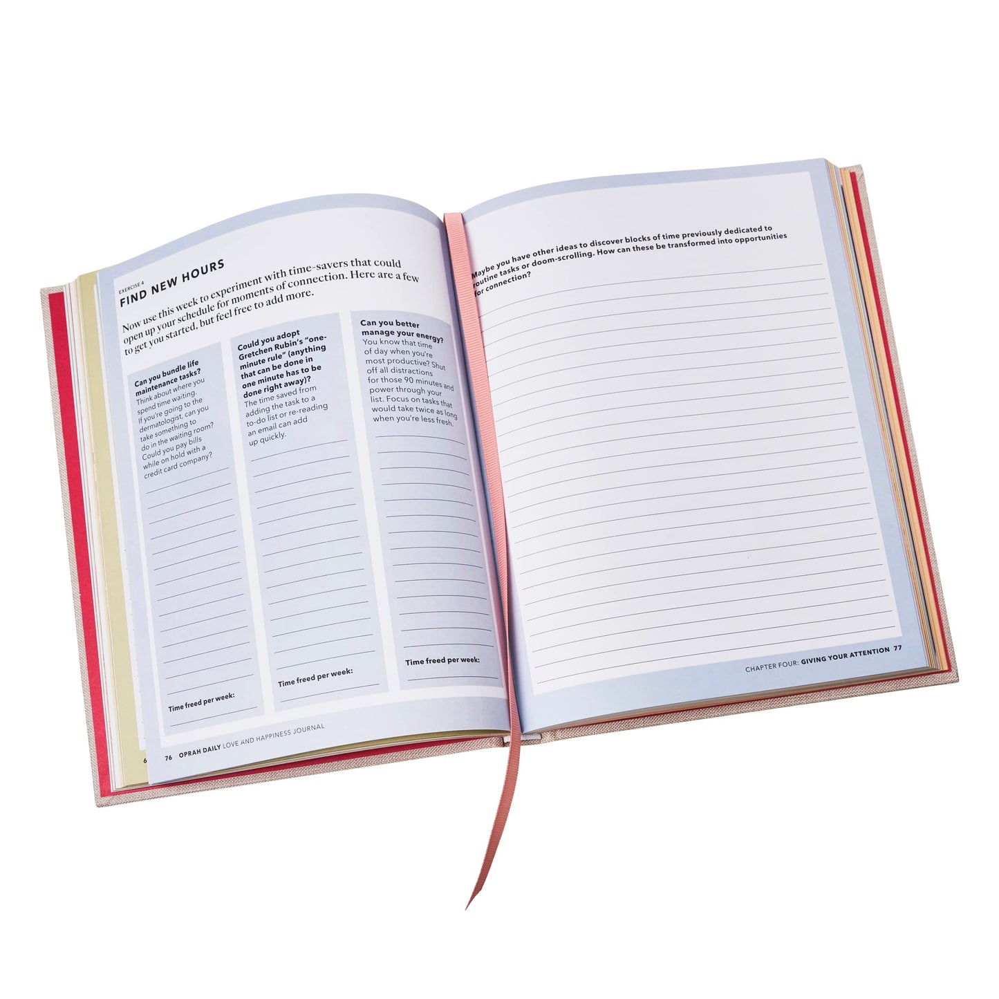Oprah's The Life You Want Love and Happiness Journal - Find More Fulfillment in Your Relationships