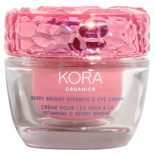 KORA Organics Berry Bright Firming Vitamin C Eye Cream | Hydrate & Strengthen | Certified Organic