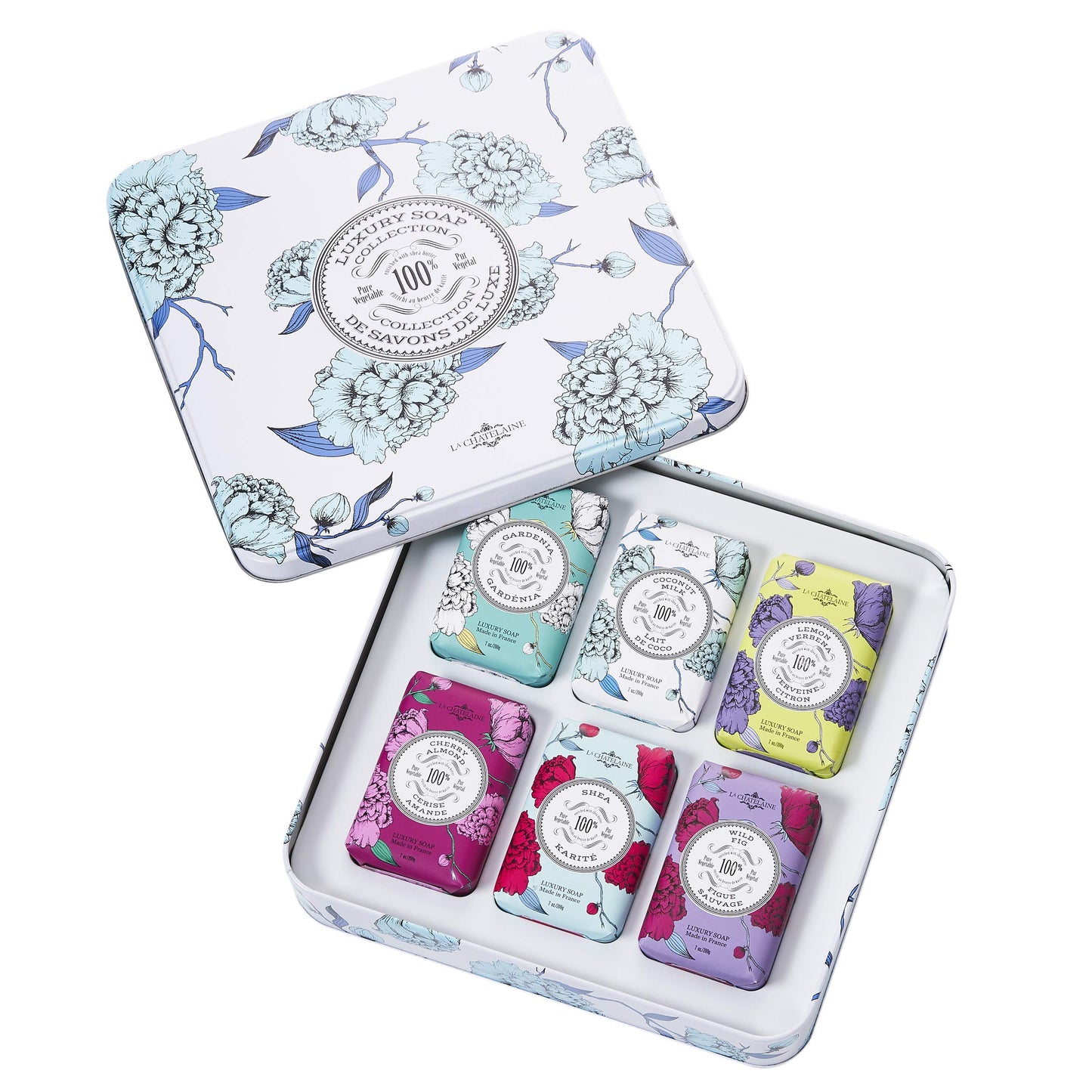 La Chatelaine Luxury Soap Collection | Oprahs Favorite Things | Shea Butter Bar Soaps/Made in France